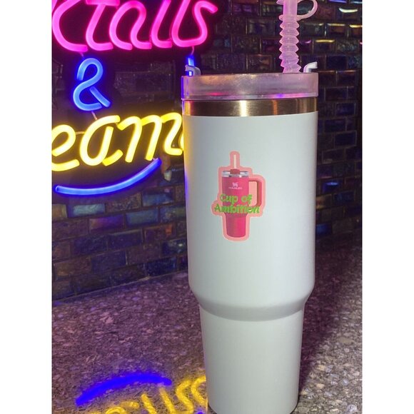 Dolly Parton Sticker Stanley Cup Of Ambition Funny Gag Gift Waterproof Vinyl - Picture 6 of 9